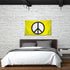 Peace (Yellow) Flag 3x5ft Poly - Flags Importer