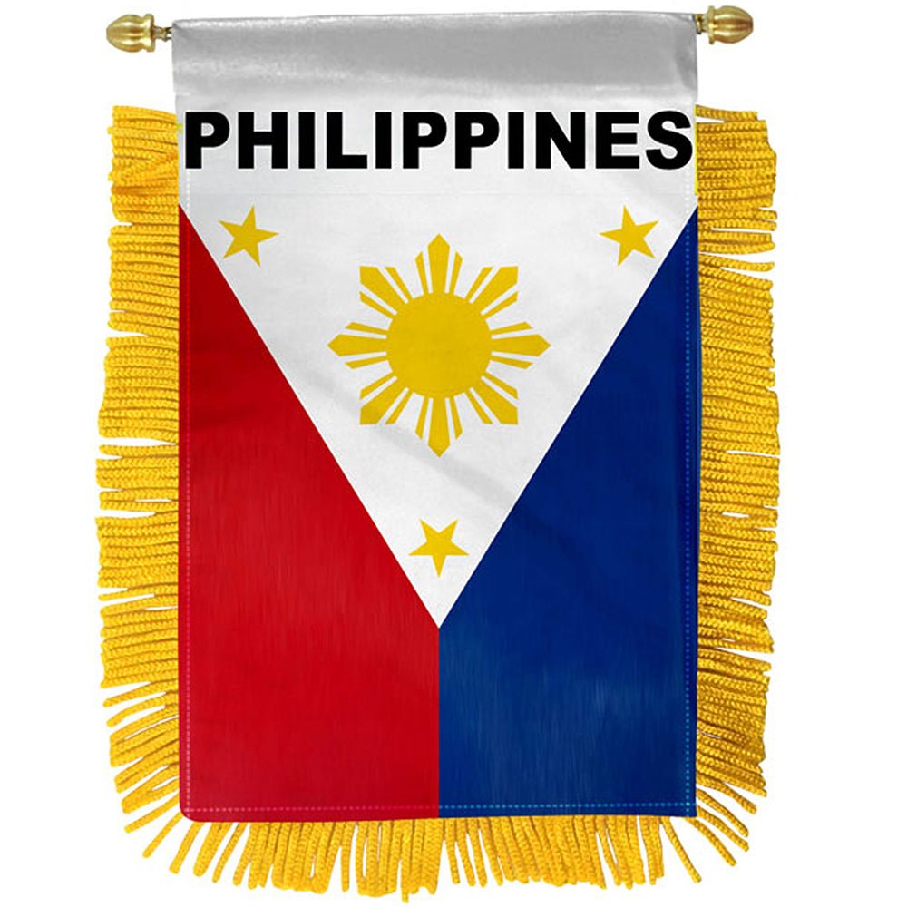 Philippines Mini Banner - Flags Importer