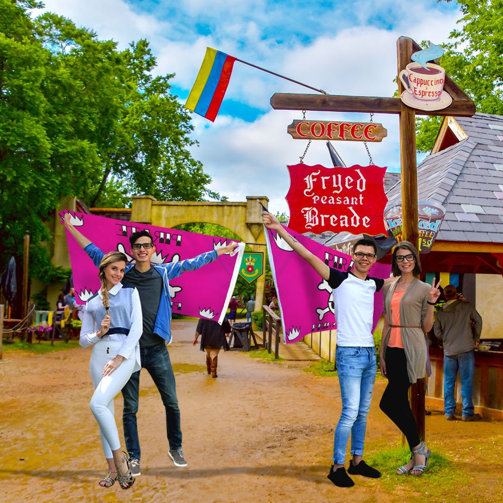 Pirate Princess Flag 3x5ft Poly - Flags Importer