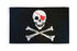 Pirate Red Eye Patch Flag 3x5ft Poly - Flags Importer