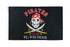Pirates for Hire Flag 3x5ft Poly - Flags Importer
