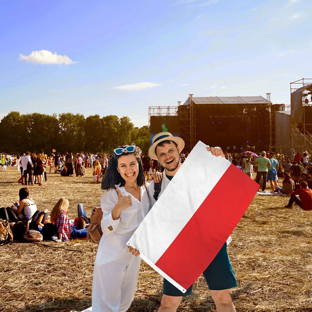 Poland Flag 2x3ft Poly - Flags Importer