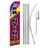 Printing Services Super Flag & Pole Kit - Flags Importer