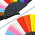 Progress Pride Small Hand Fan - Flags Importer