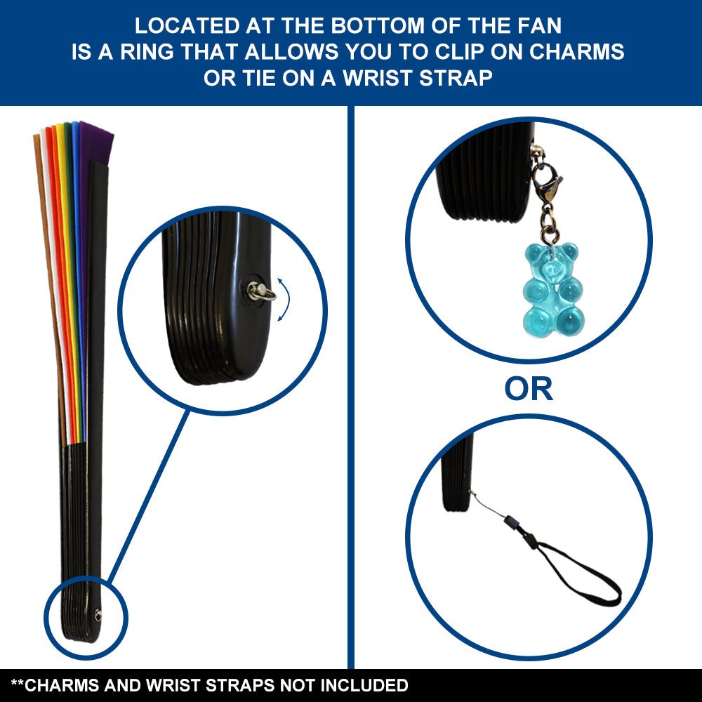 Progress Pride X - Large Hand Fan - Flags Importer