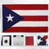 Puerto Rico Embroidered Flag 3x5ft - Flags Importer
