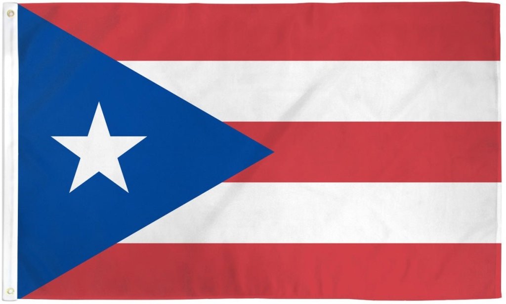 Puerto Rico UltraBreeze 3x5ft Poly Flag - Flags Importer