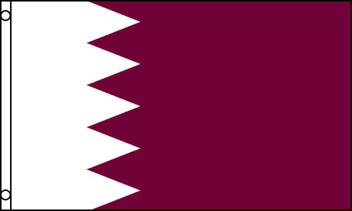 Qatar (Old) Flag 3x5ft Poly - Flags Importer
