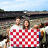 Red & White Checkered Flag 2x3ft Poly - Flags Importer