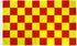 Red & Yellow Checkered Flag 3x5ft Poly - Flags Importer
