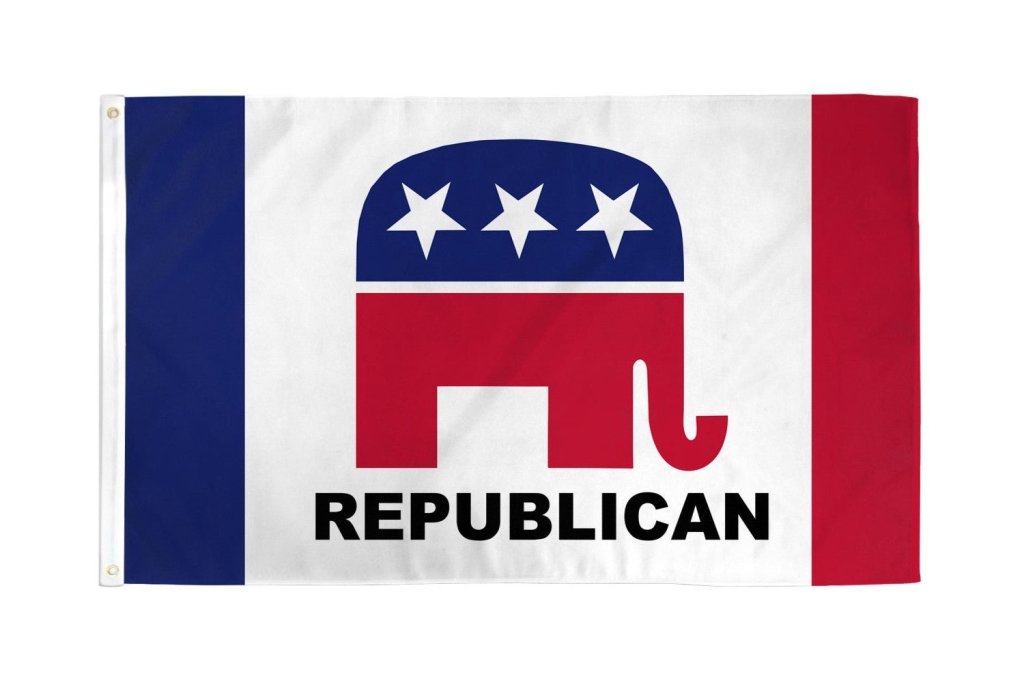 Republican Flag 3x5ft Poly - Flags Importer