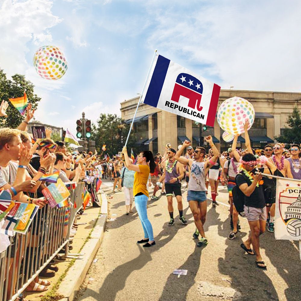 Republican Flag 3x5ft Poly - Flags Importer