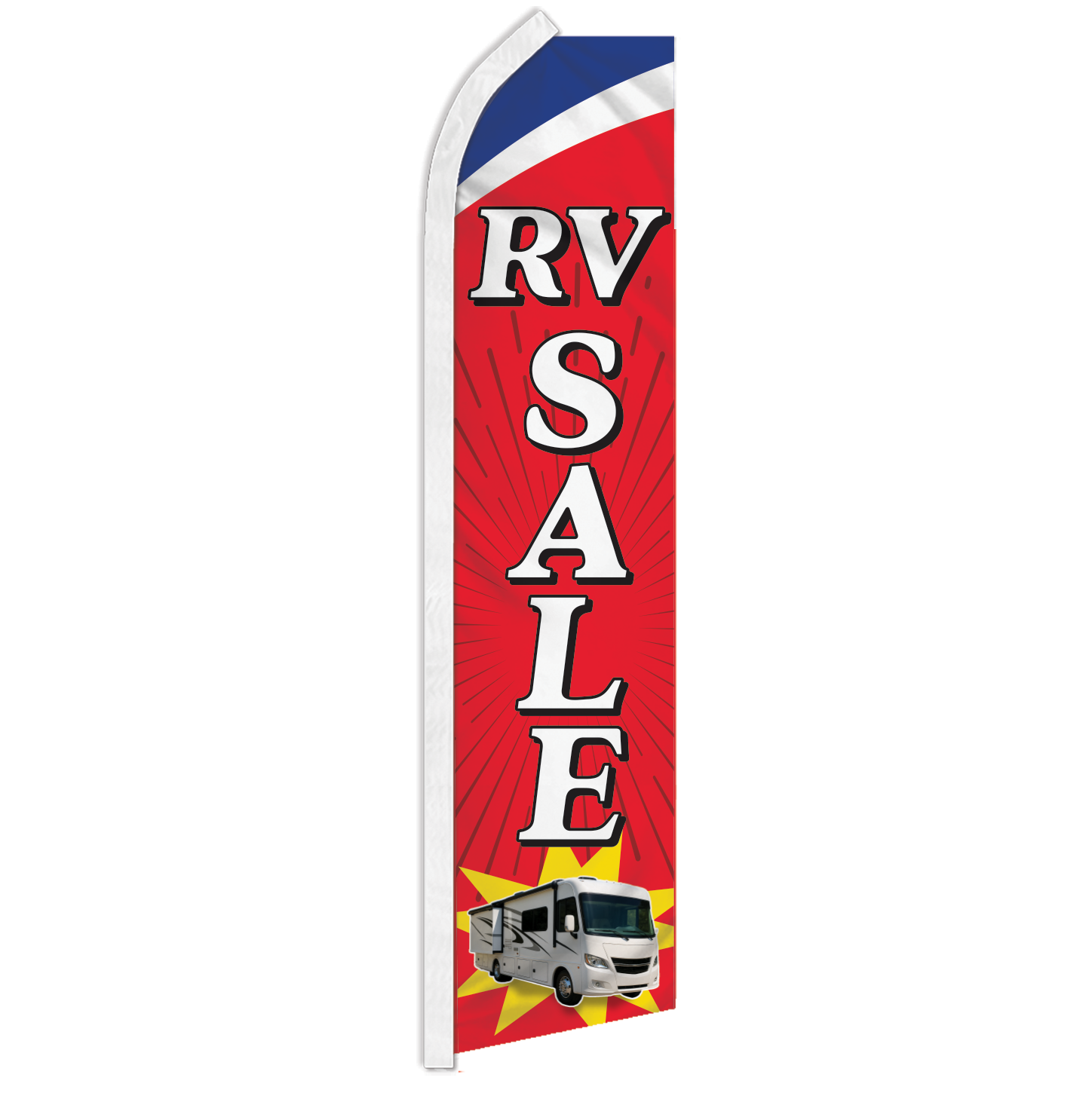 RV Sale (Red) Super Flag