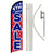 Sale (4th of July) Windless Banner Flag & Pole Kit - Flags Importer
