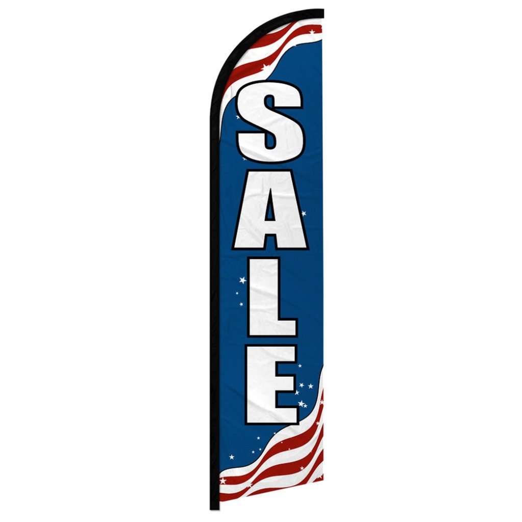 Sale (Patriotic) Windless Banner Flag - Flags Importer