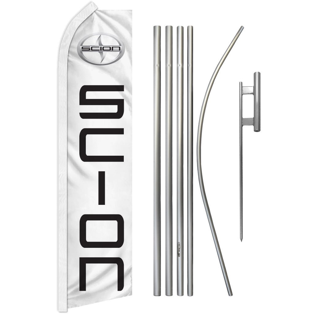 Scion Super Flag & Pole Kit - Flags Importer