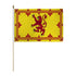 Scotland (Lion) 12x18in Stick Flag - Flags Importer