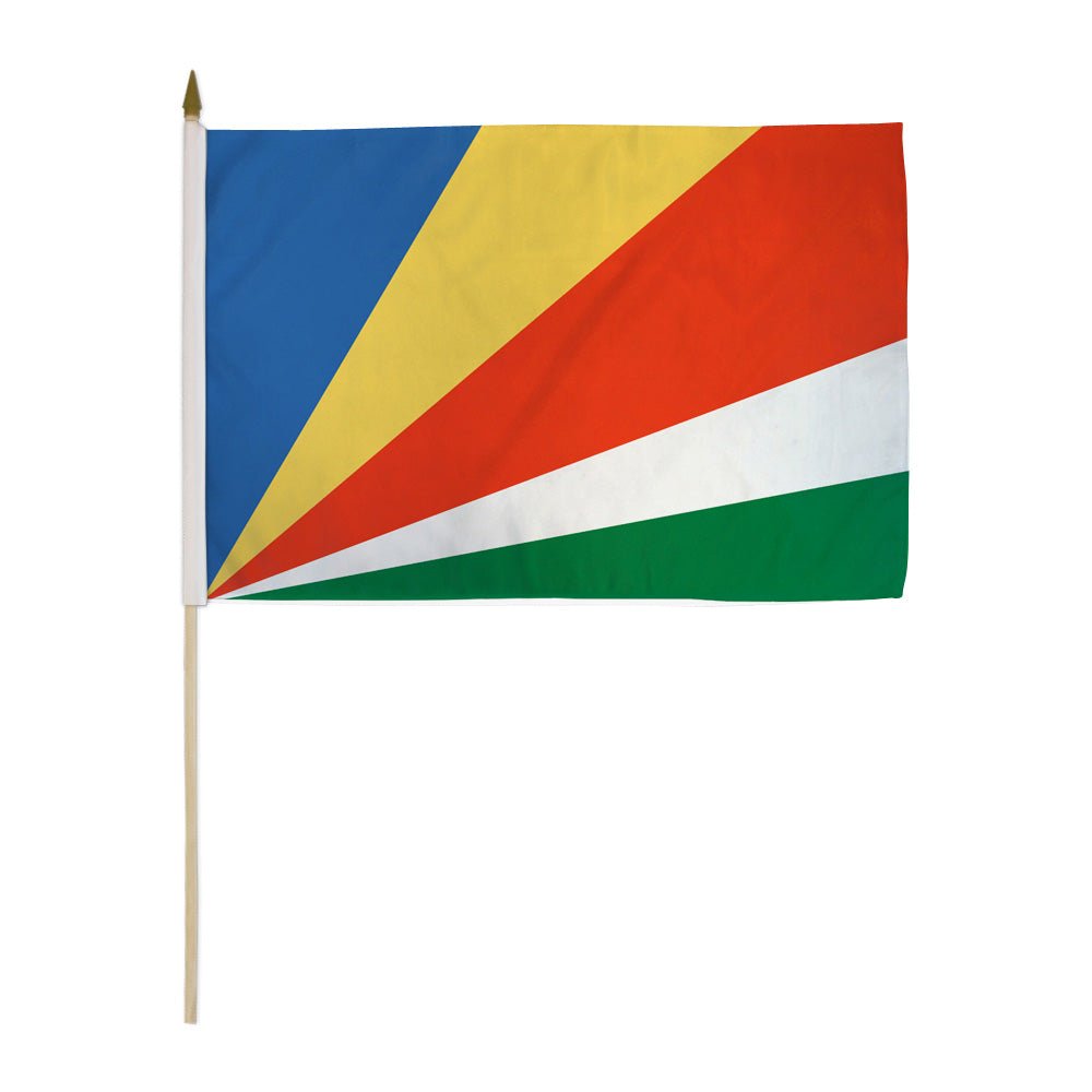 Seychelles 12x18in Stick Flag - Flags Importer