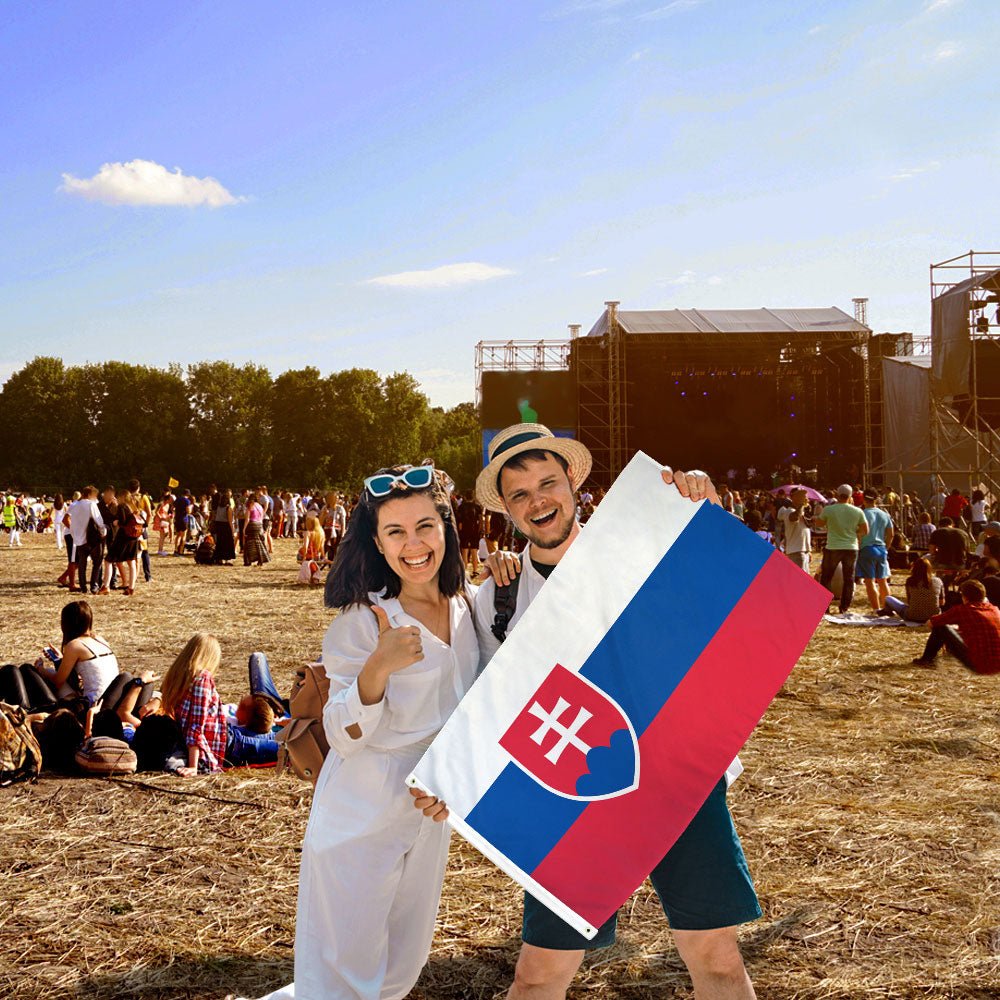 Slovakia Flag 2x3ft Poly - Flags Importer