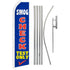Smog Check Test Only Super Flag & Pole Kit - Flags Importer