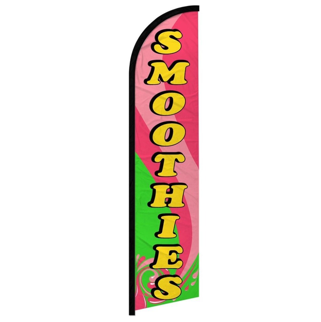 Smoothies Windless Banner Flag - Flags Importer