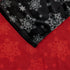 Snowflake (Red) Soft Plush 50x60in Blanket - Flags Importer