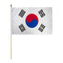 South Korea 12x18in Stick Flag - Flags Importer