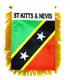 St. Kitts & Nevis Mini Banner - Flags Importer
