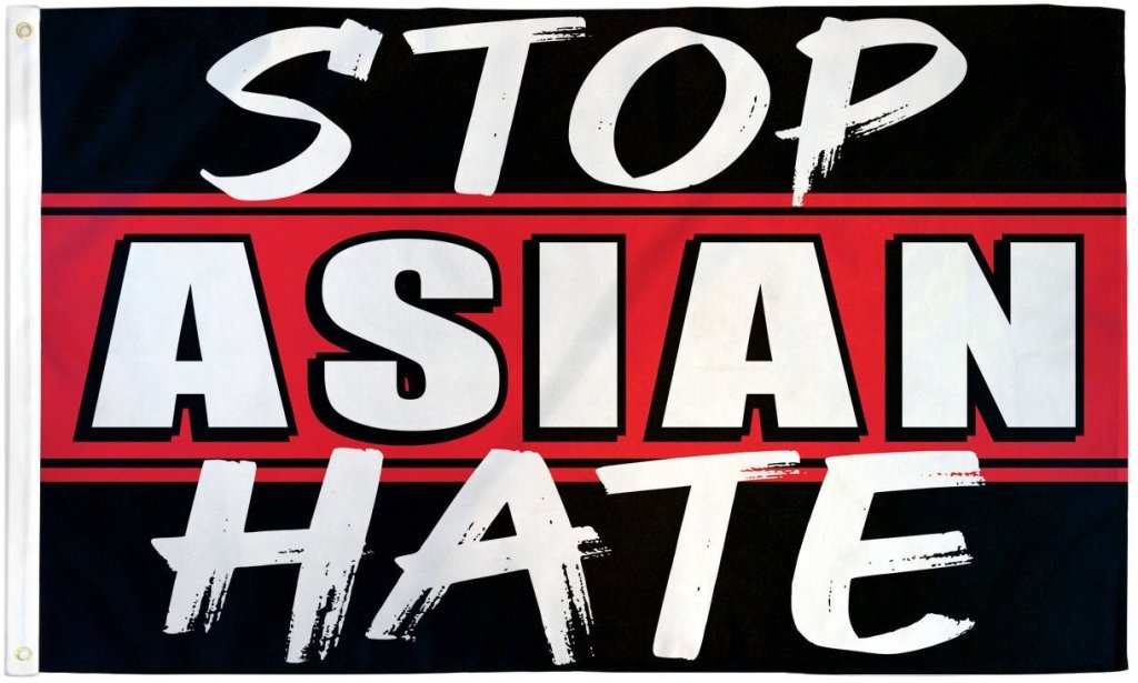 Stop Asian Hate Flag 3x5ft Poly - Flags Importer