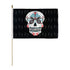 Sugar Skull 12x18in Stick Flag - Flags Importer