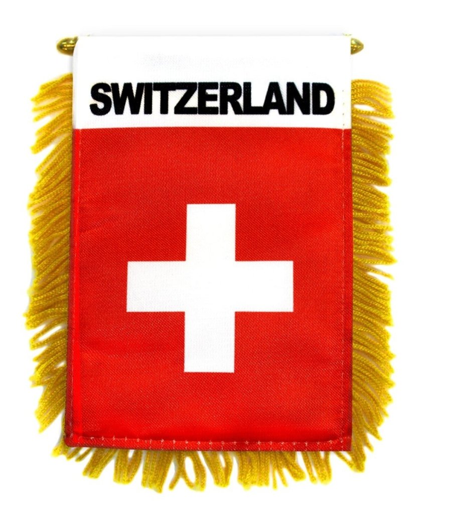 Switzerland Mini Banner - Flags Importer