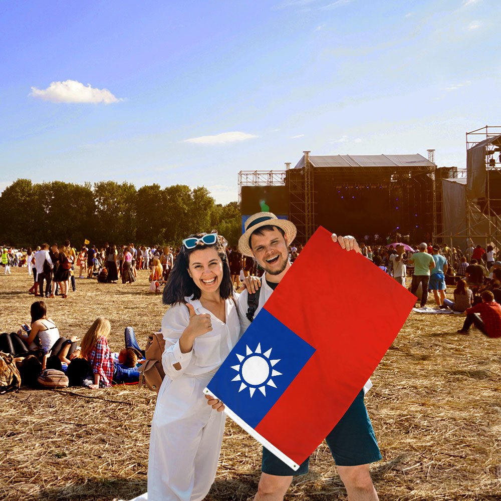 Taiwan Flag 2x3ft Poly - Flags Importer
