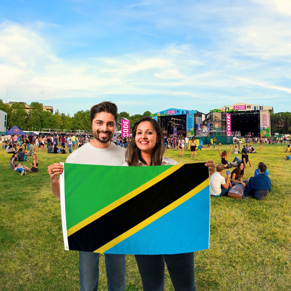 Tanzania Flag 2x3ft Poly - Flags Importer