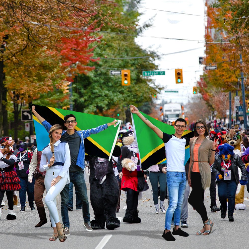 Tanzania Flag 3x5ft Poly - Flags Importer