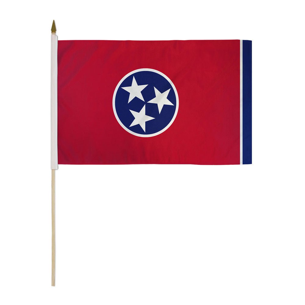 Tennessee 12x18in Stick Flag - Flags Importer