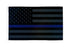 Thin Blue Line (Blackout) Flag 3x5ft Poly - Flags Importer