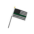 Thin Green Line USA 4x6in Stick Flag - Flags Importer