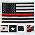 Thin Red Line USA Embroidered Flag 3x5ft - Flags Importer