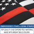 Thin Red Line USA Embroidered Flag 3x5ft - Flags Importer