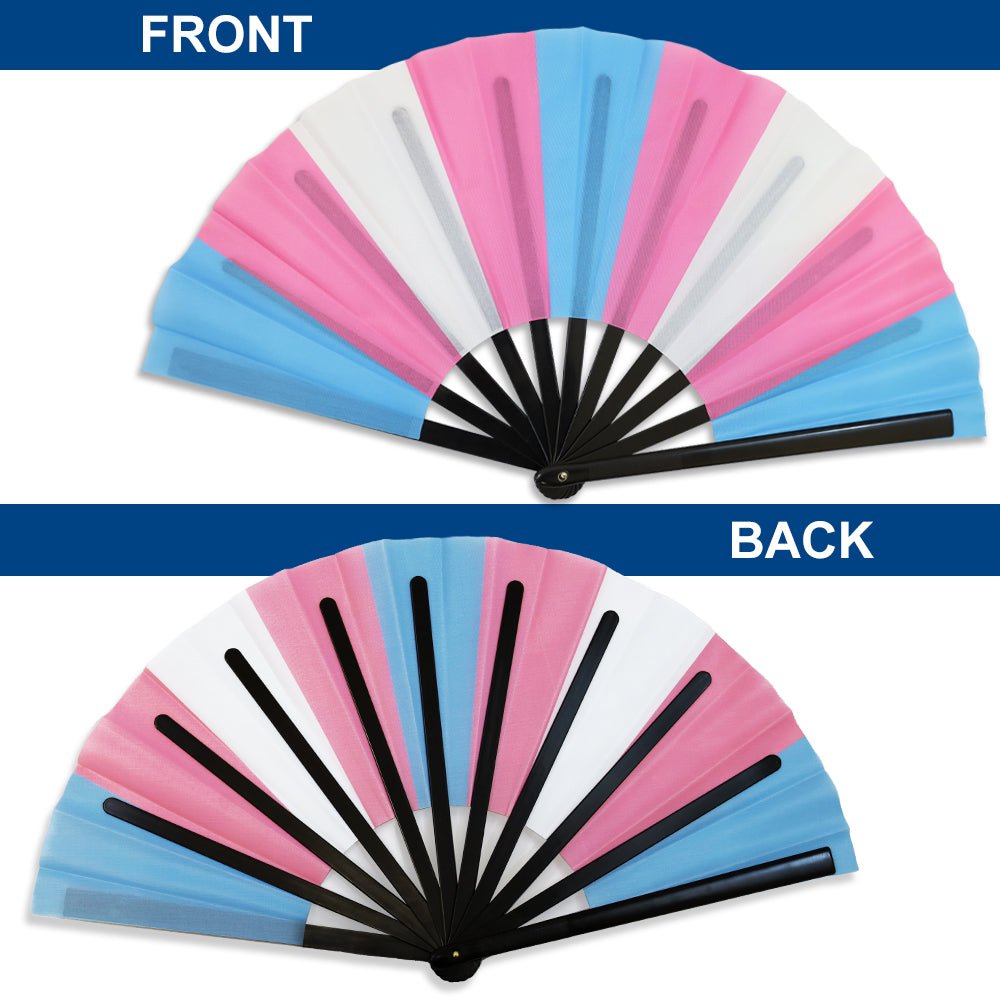 Transgender X - Large Hand Fan - Flags Importer