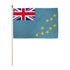Tuvalu 12x18in Stick Flag - Flags Importer