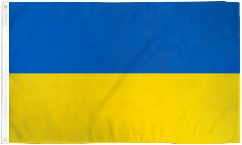 Ukraine Flag 2x3ft Poly - Flags Importer
