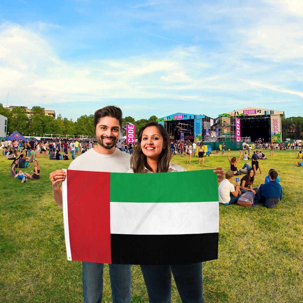 United Arab Emirates Flag 2x3ft Poly - Flags Importer