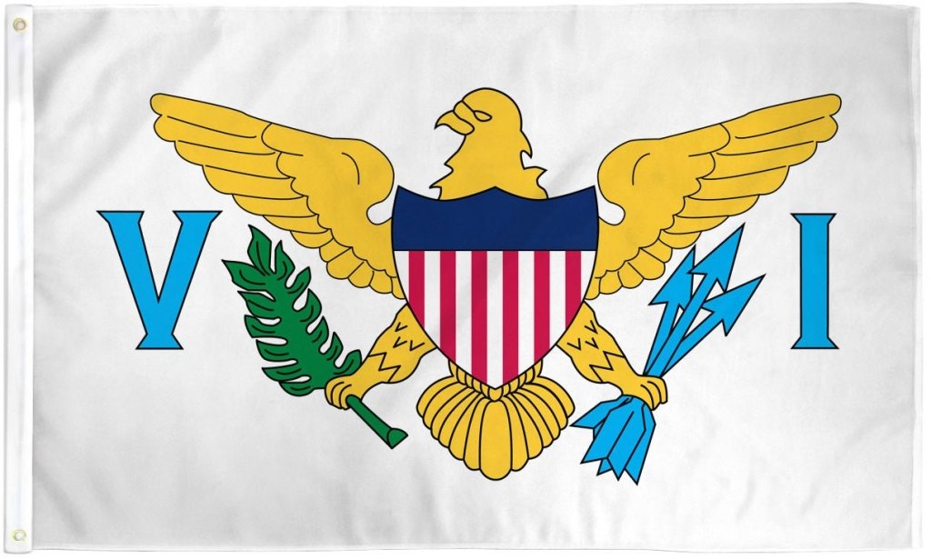 US Virgin Islands Flag 3x5ft Poly - Flags Importer