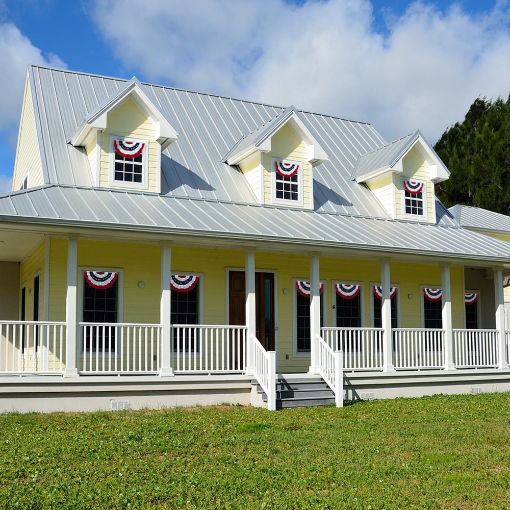 USA Embroidered Bunting Flag 3x1.5ft - Flags Importer