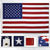 USA Embroidered Flag 10x15ft - Flags Importer