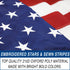 USA Embroidered Flag 10x15ft - Flags Importer