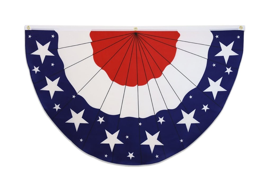 USA Stars Bunting Flag 5x3ft Poly - Flags Importer