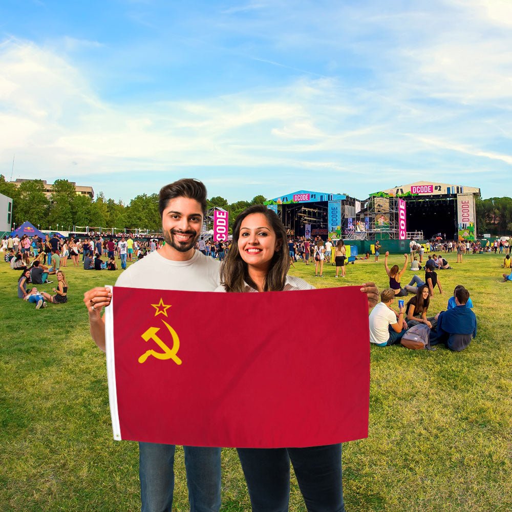 USSR (Russia) Flag 2x3ft Poly - Flags Importer