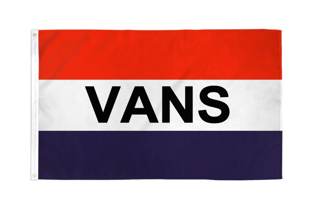 Vans Flag 3x5ft Poly - Flags Importer